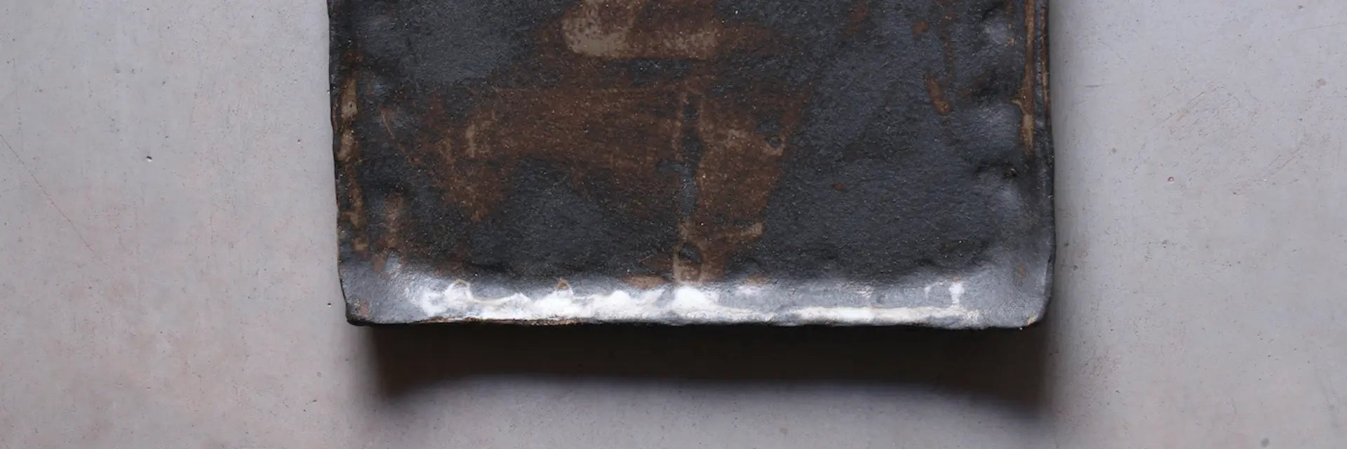 Assiette rectangulaire