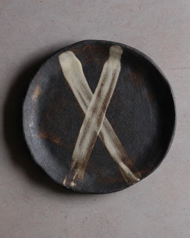 Assiette plate ceramique
