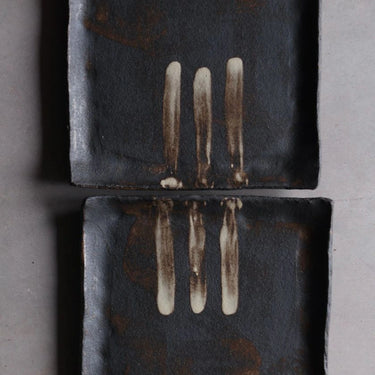 service assiettes carrée