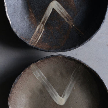 assiettes creuses grès