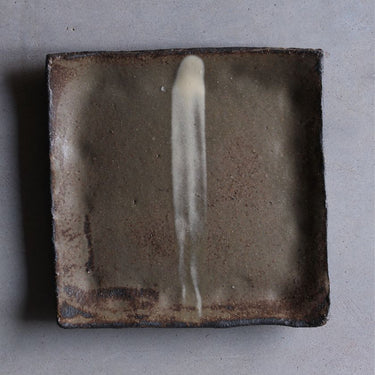 assiette plate carrée