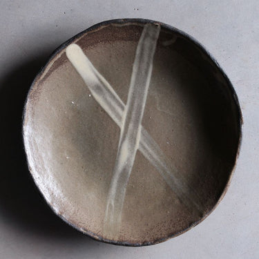 assiette creuse gres