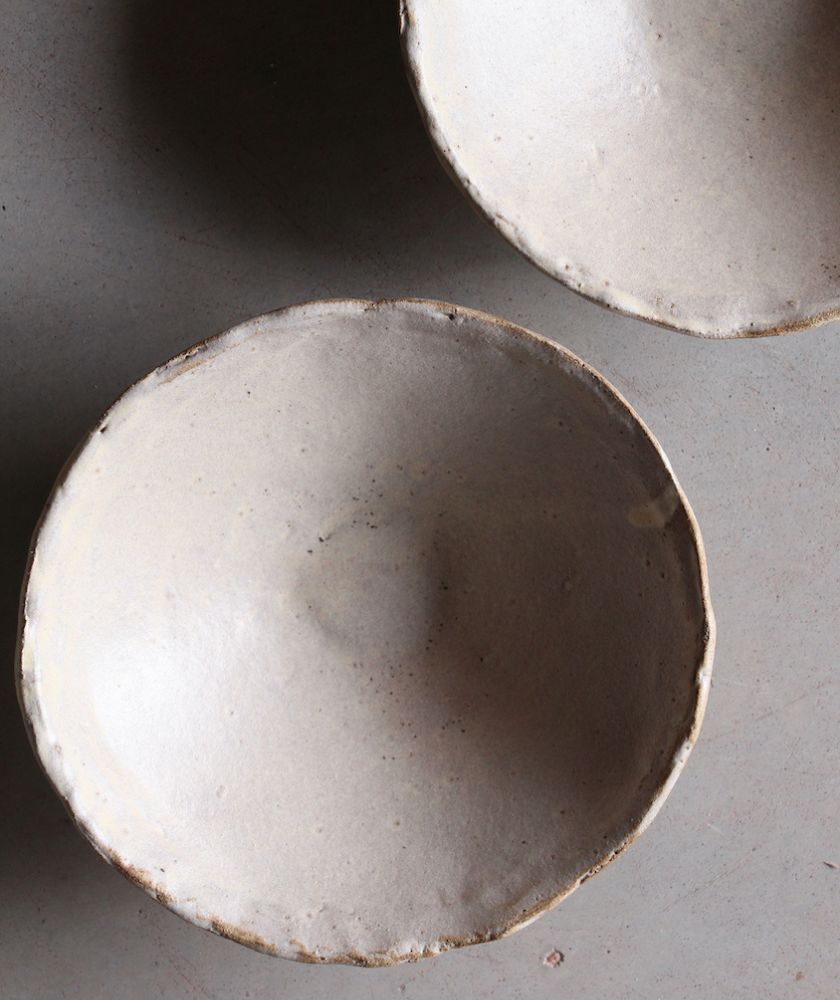bol céramique beige