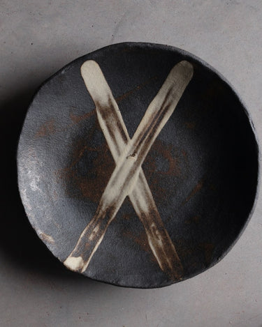 assiette creuse gres