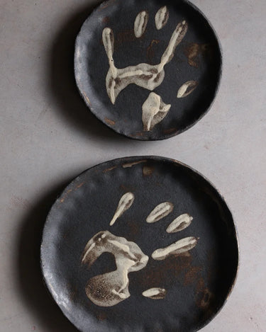 Assiette en grès