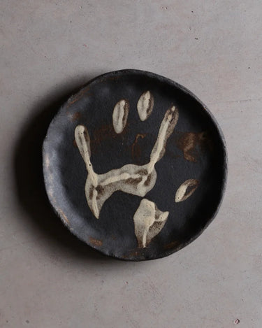Assiette en grès