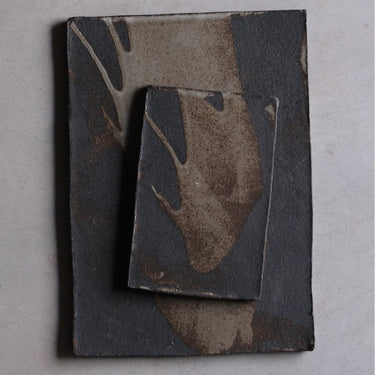 Plateau rectangulaire en grès